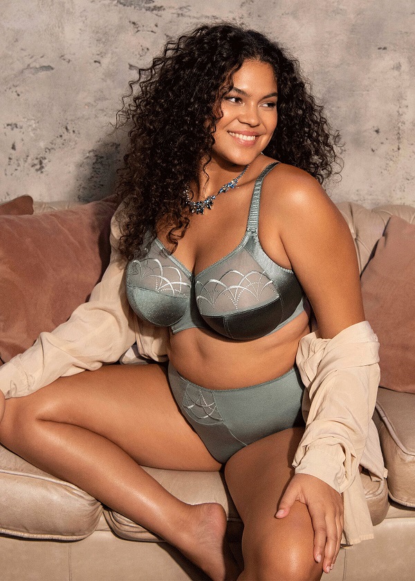 Elomi Cate Full Cup Bra With Brief Willow