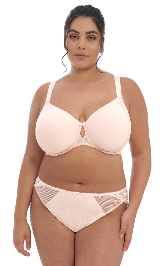 Elomi Charley Moulded Spacer Bra Brief Set Ballet Pink