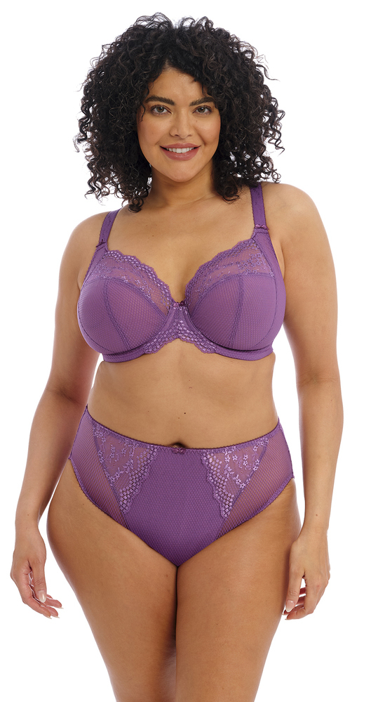 Elomi Charley Plunge Bra With Stretch Pansy