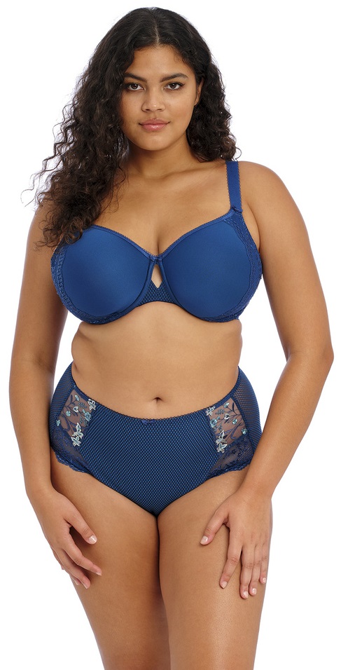 Elomi Charley Moulded Spacer Bra Brief Set Petrol