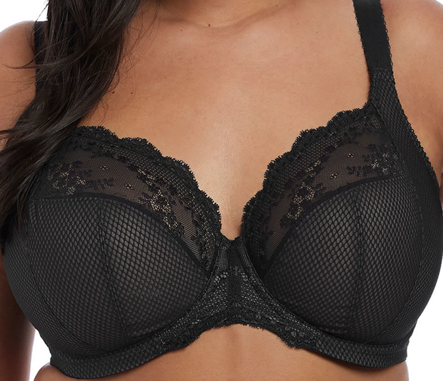 Elomi Charley Baclony Bra Black