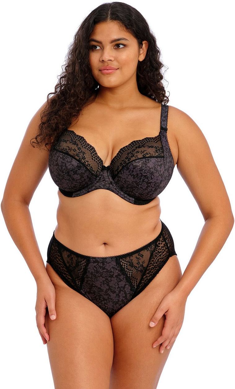 Elomi Lucie Plunge Bra Brief Black