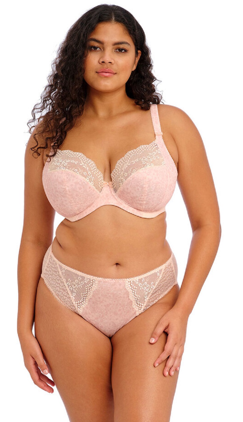 Elomi lucie Plunge Bra Pale Blush