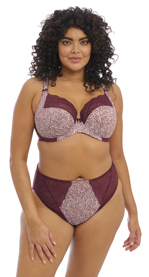 Elomi Lucie Plunge Bra With Stretch Wild Thing