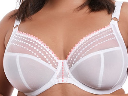 Elomi Matilda Plunge Bra White