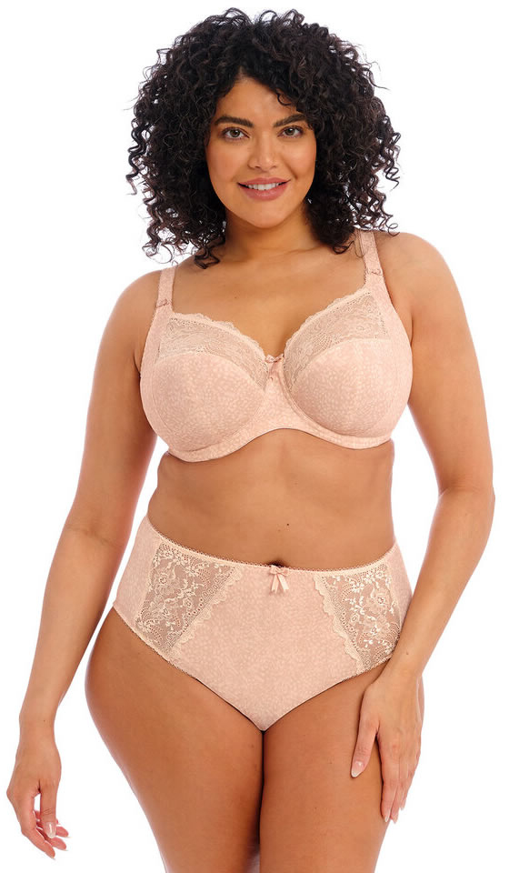 Elomi Morgan Underwired Bra Brief Cameo Rose