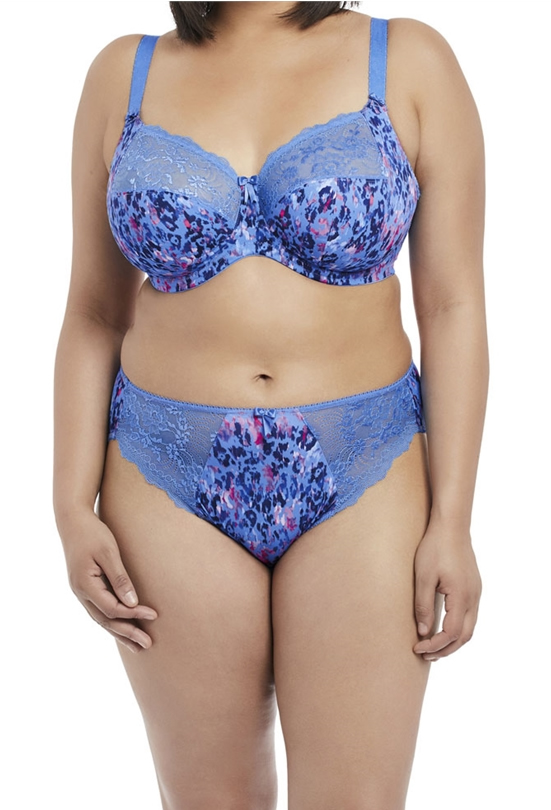 Elomi Morgan Plunge Bra Brfief Set Cobalt Blue