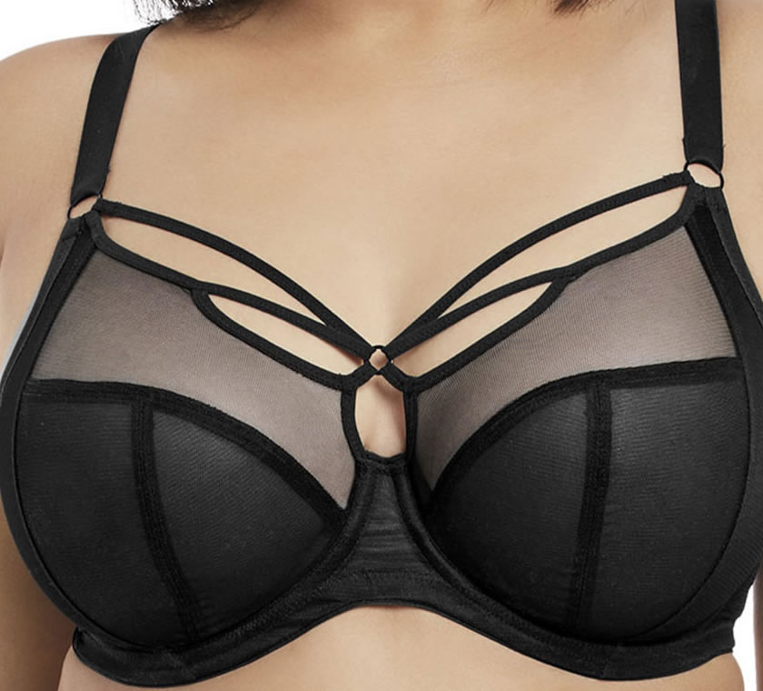 Elomi Sachi Plunge Bra Black