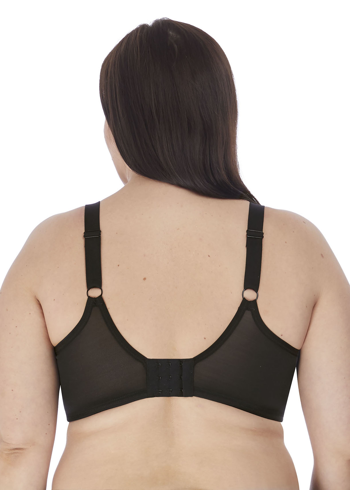 Smooth Underwired Moulded Bra - Black