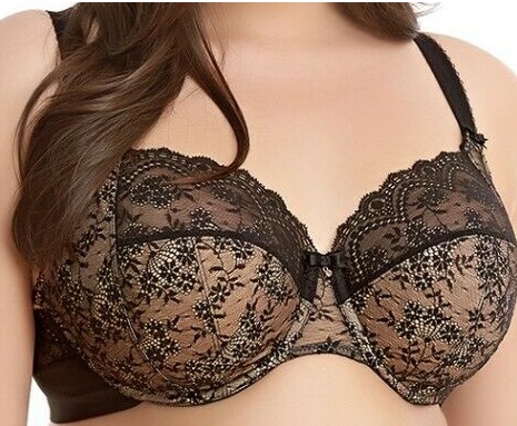 elomi Tia Bandless Bra Black