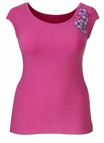 Freya Erin Pink Cap Sleeved Top