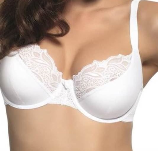 panache melody balcony bra white upto k cup