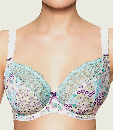 freya celia balcony bra aqua