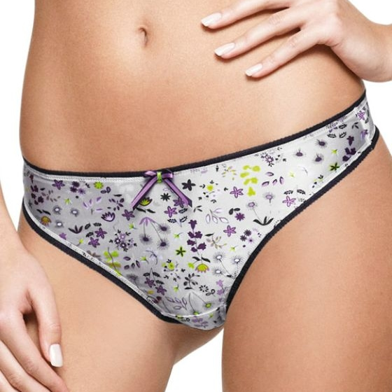 Freya Clarissa Matching Thong Amethyst