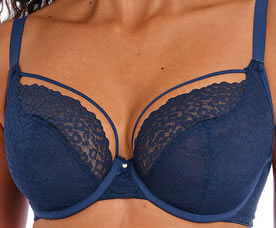 Freya Catwalk Plunge Bra Midnight-Navy Blue