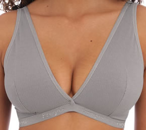 Freya Chill Bralette-Cool Grey