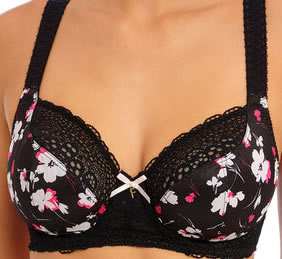 Freya Daydreaming Balcony Bra Flora Black