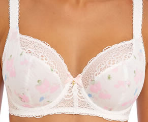 Freya Daydreaming Balcony Bra White Floral