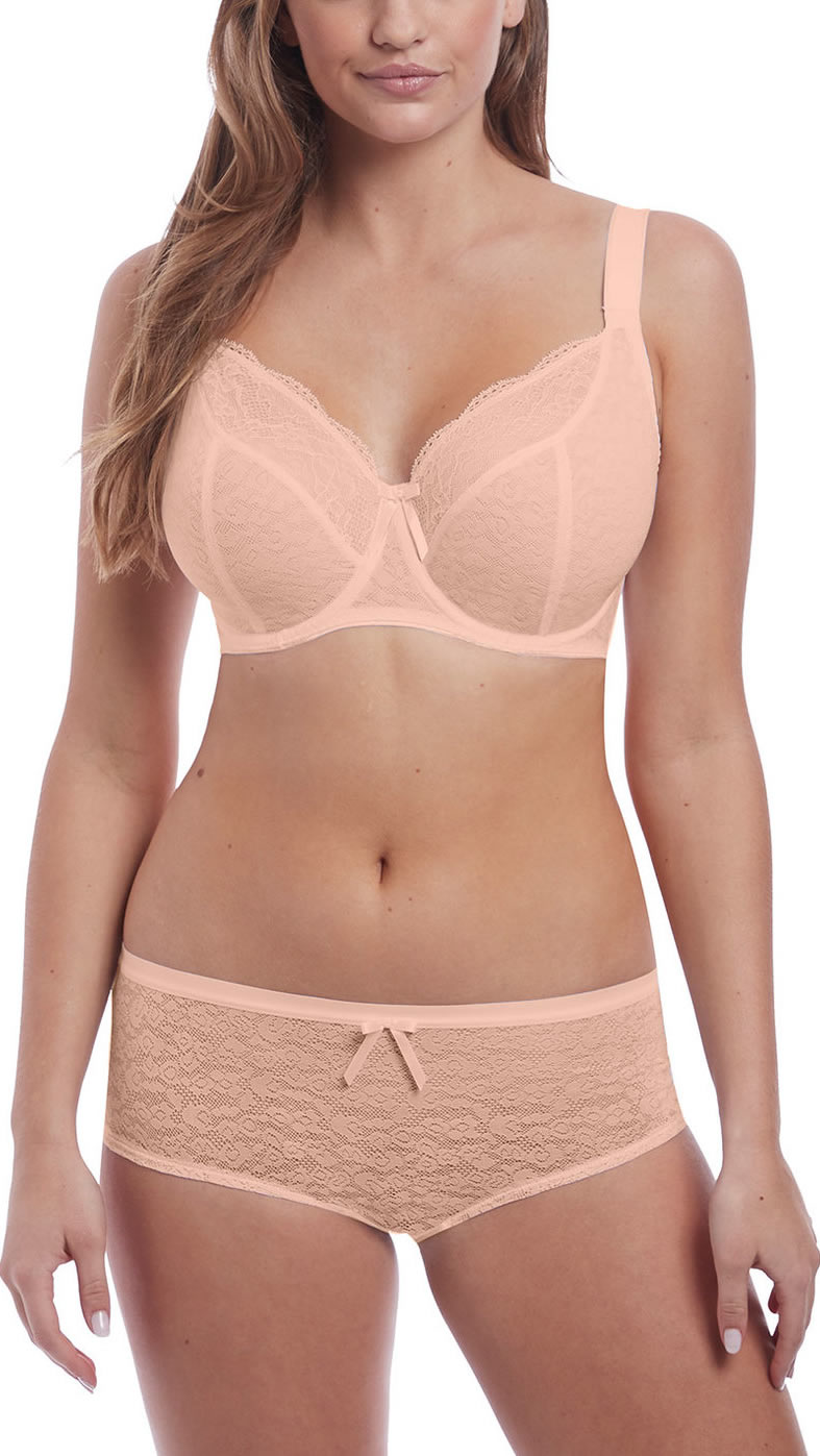 Freya Fancies Balcony Bra Short Set Natural Beige