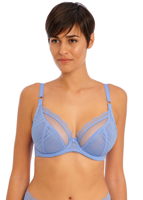 Freya Fatale Plunge Bra Cornflower Blue