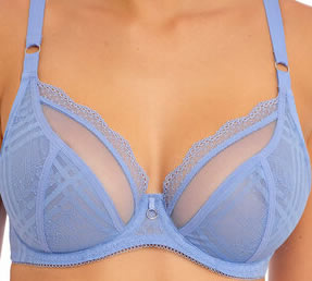 Freya Fatale Plunge Bra Cornflower Blue