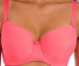 Freya Idol Moulded T Shirt Bra Sunkissed Coral