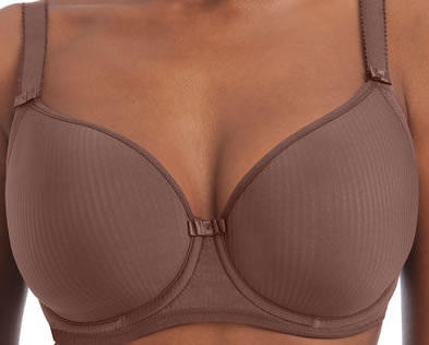 freya Idol Moulded T Shirt Bra Coffee Roast