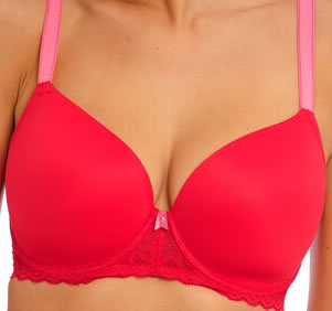 Freya Offbeat Moulded Bra Chilli Red