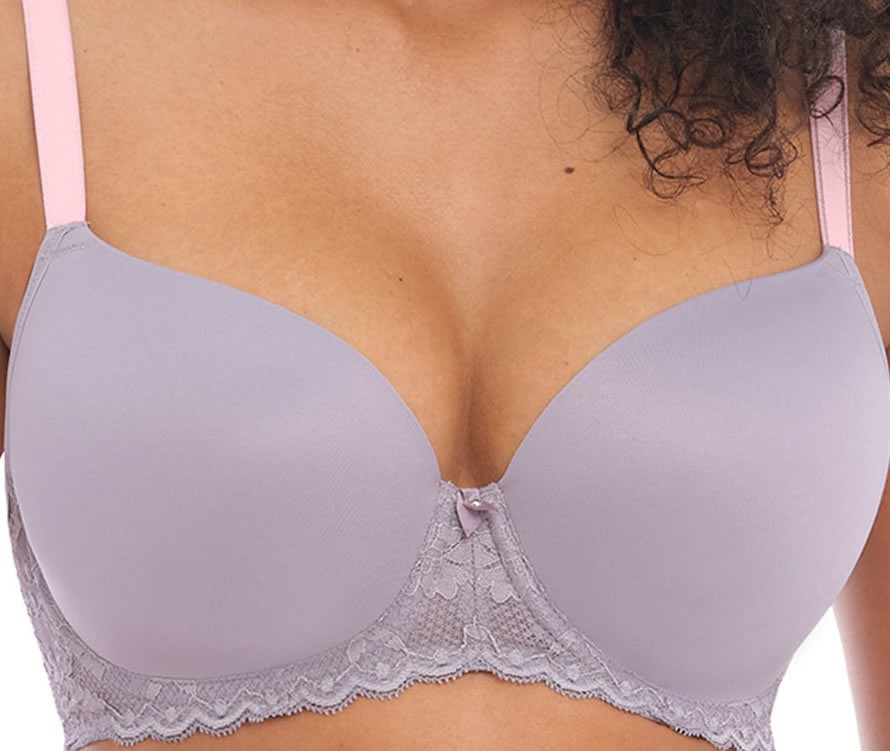 Freya Offbeat Moulded Bra Mineral Grey