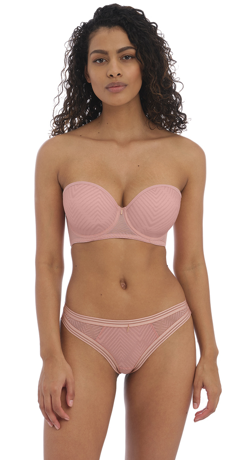 Freya Tailored Moulded Strapless Bra Ash Rose