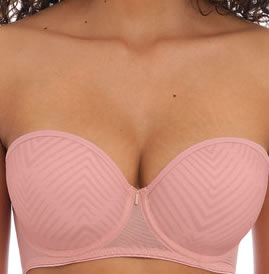 Freya Tailored Moulded Strapless Bra Ash Rose