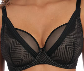 Freya Tailored High Apex Bra Black