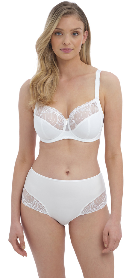 Fantasie Adelle Underwired Side Support Bra Brief White