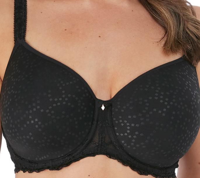 Fantasie Ana Moulded Spacer Bra Black