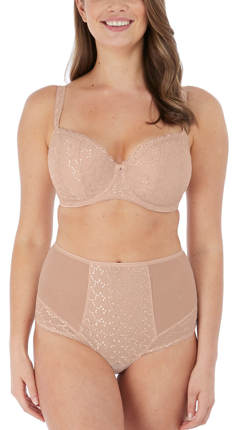 fantasie Ana Half Cup Padded Bra Natural beige