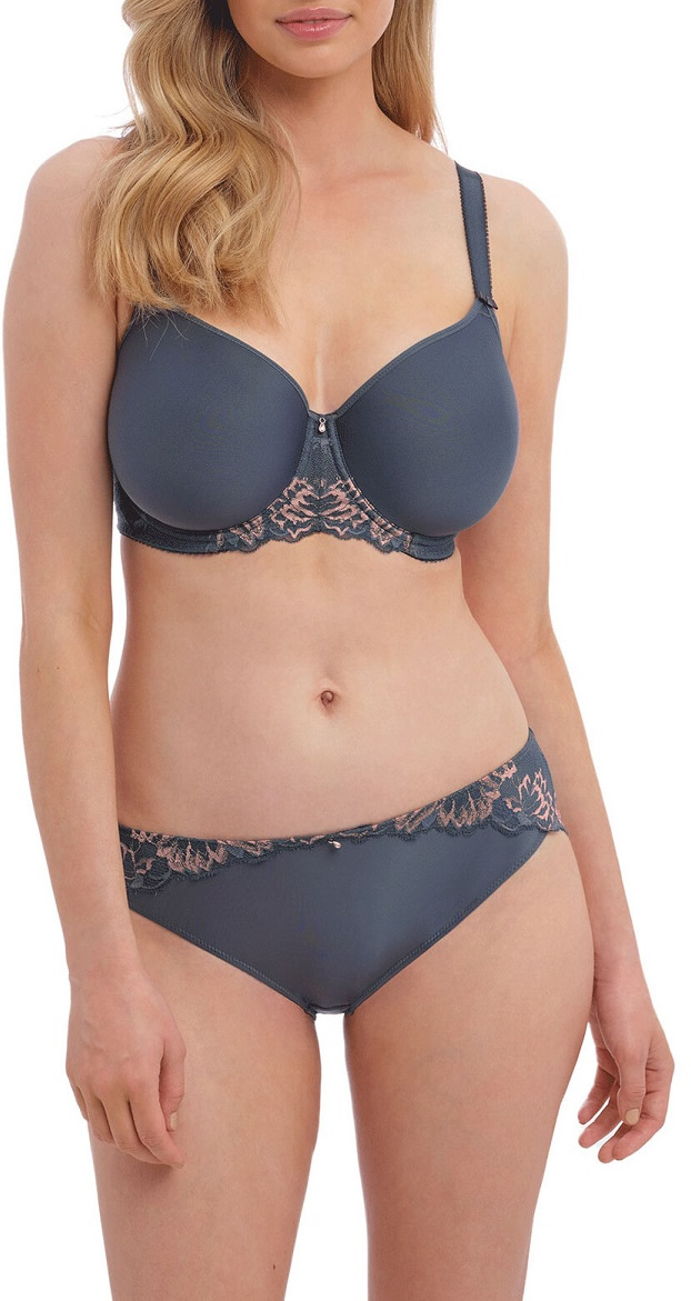 Fantasie Aubree Moulded Bra Brief Shadow Rose