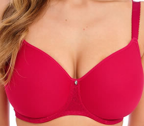 Fantasie Moulded Spacer Bra Raspberry