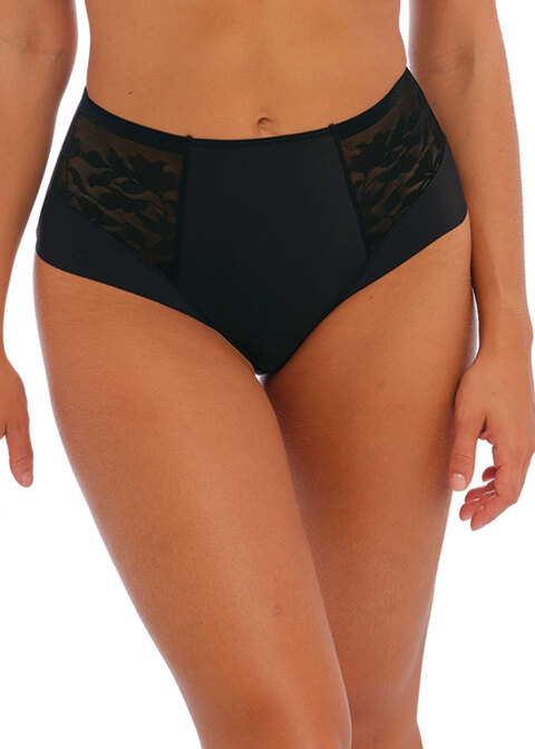 Fantasie Illusion High Waisted Brief Black
