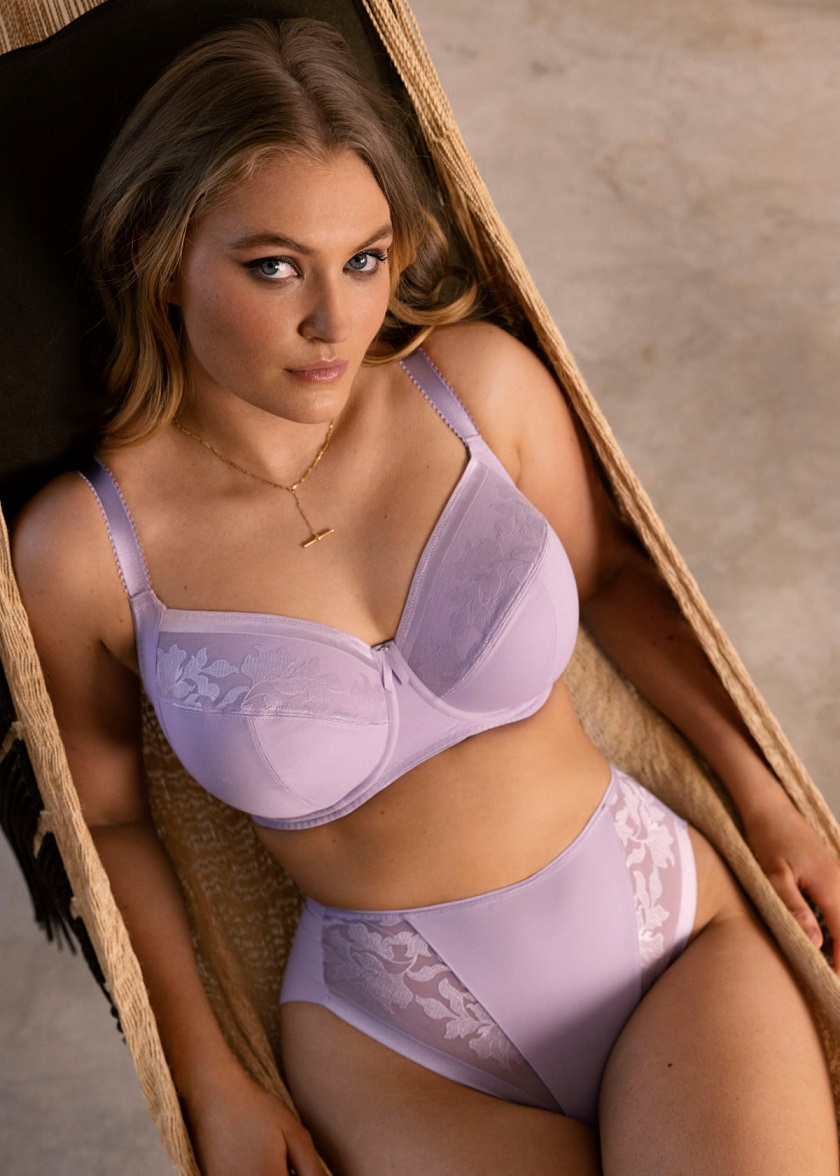 Fantasie Illusion Side Support Bra Brief Orchid