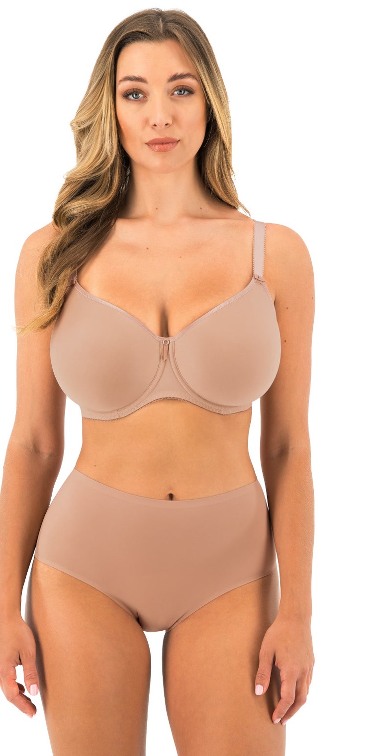 Fantasie Rebecca Essentials Moulded Bra Brief Set Cafe Au Lait