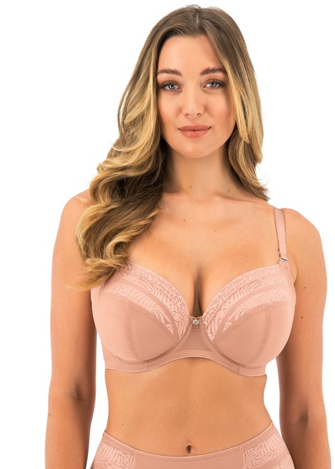 Fantasie Devote Side Support Plunge Bra Cafe Au Lait