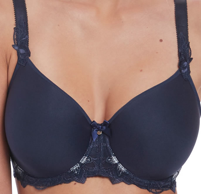 Fantasie Leona Moulded Bra Navy