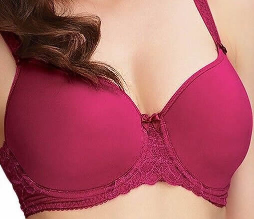 Fantasie Rebecca Lace Moulded Bra Red