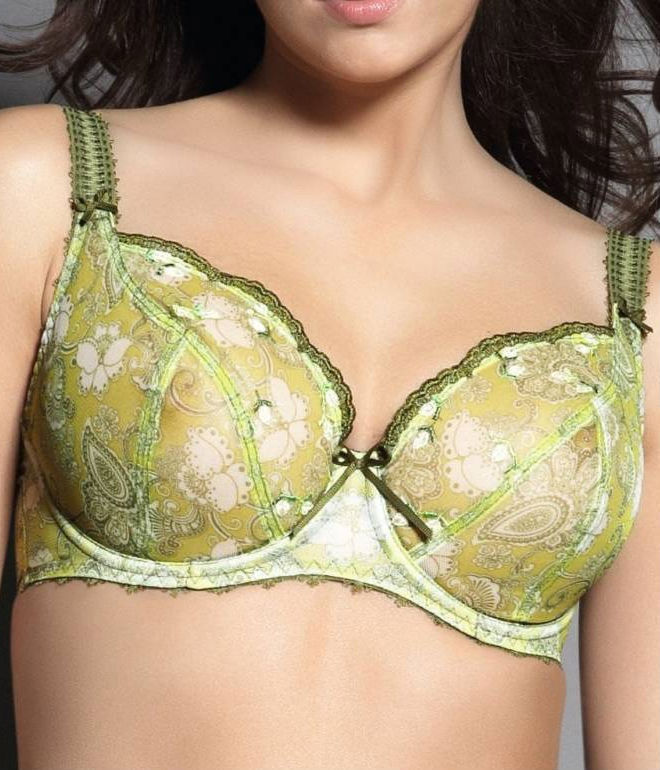 freya leona plunge bra kiwi