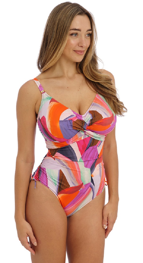 Fantasie Aguada Beach Twist Front Swimsuit Sunrise