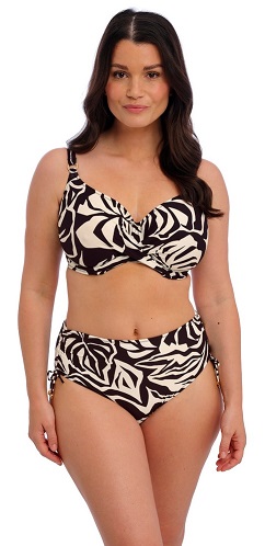 Fantasie Aruba Night Full Cup Bikini Bra Black-Cream