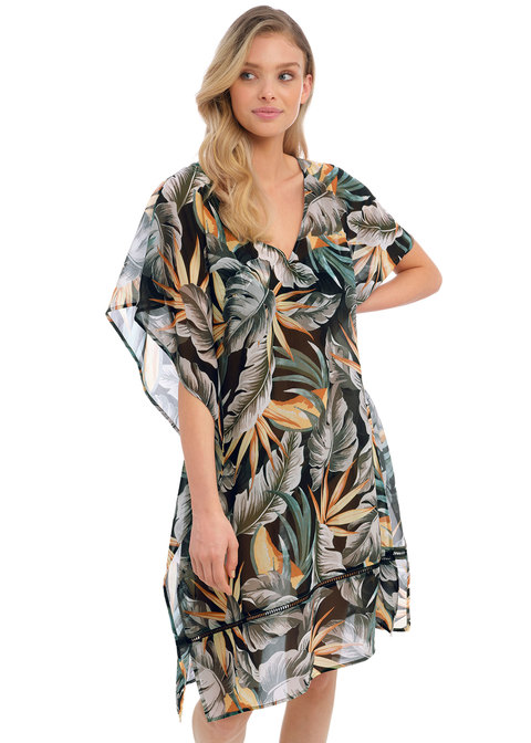 Fantasie Bamboo Grove Kaftan Jet