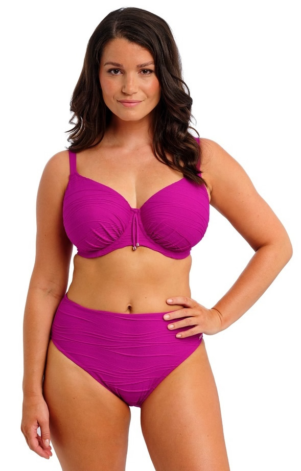 Fantasie Beach Waves Full Cup Bikini Bra Fuschia