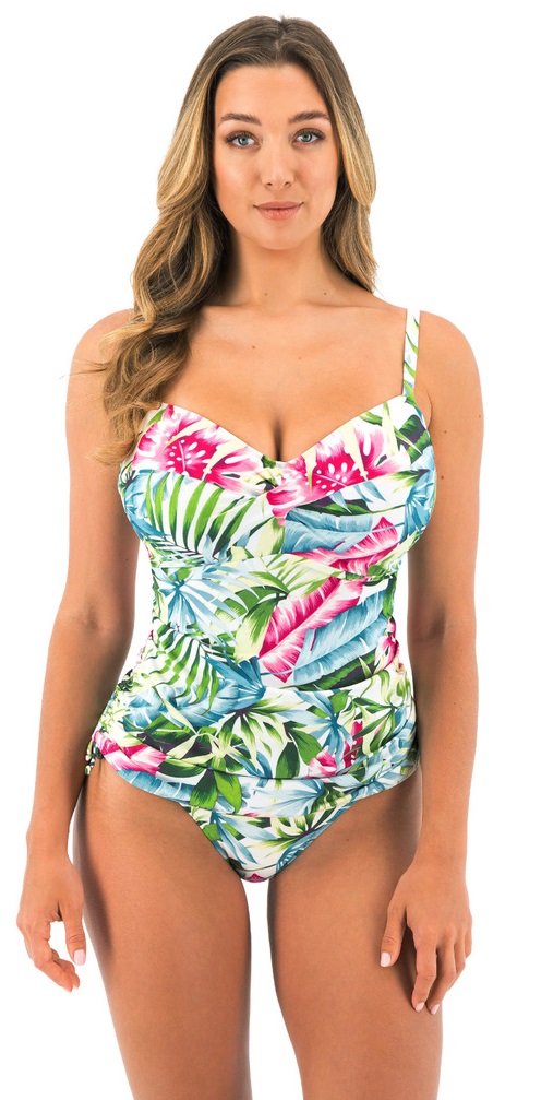 Fantasie Langkawi Twist Front Tanki White Floral