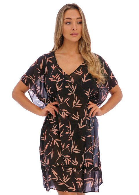 Fantasie Luna Bay Beach Tunic Lacquered Black